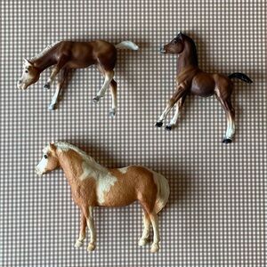 Breyer Horses. Vintage Set of 3. Made in USA